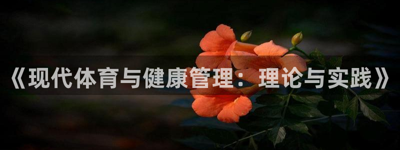 v体育官网入口：《现代体育与健康管理：理论与实践》